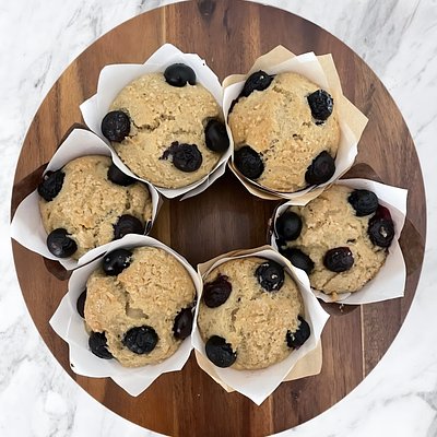 15 Blueberry Muffins
