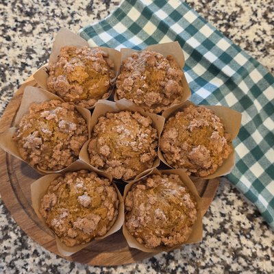 Pumpkin Sourdough Muffins (4 Pack)