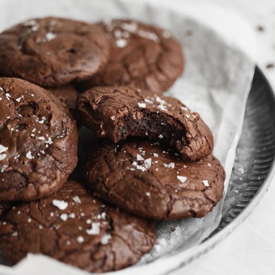 Chocolate Brownie Cookies 