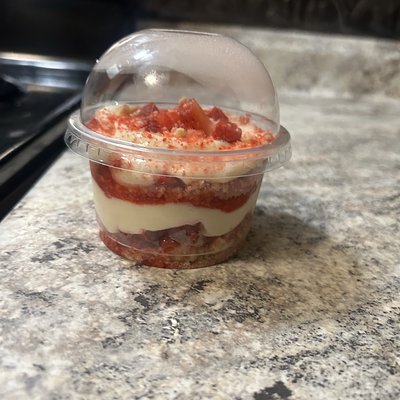 Strawberry Crunch Cheesecake Cups 