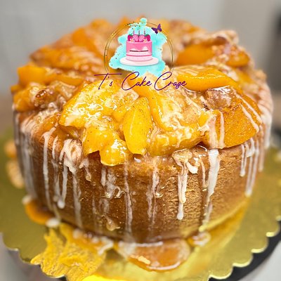 Peach Cobbler Pound Cake