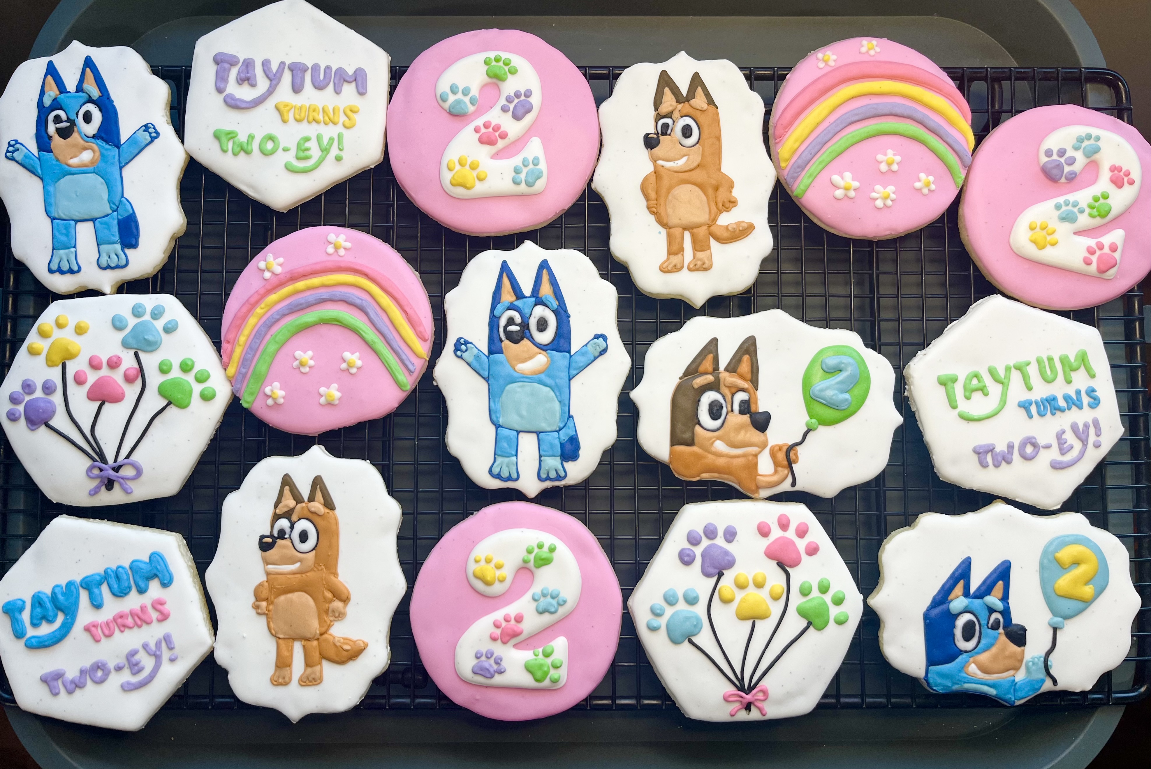 Character sugar cookies