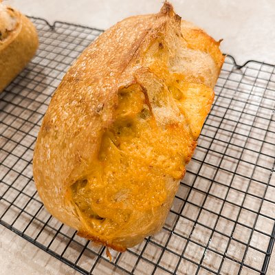 Chili Crunch & Cheddar Loaf