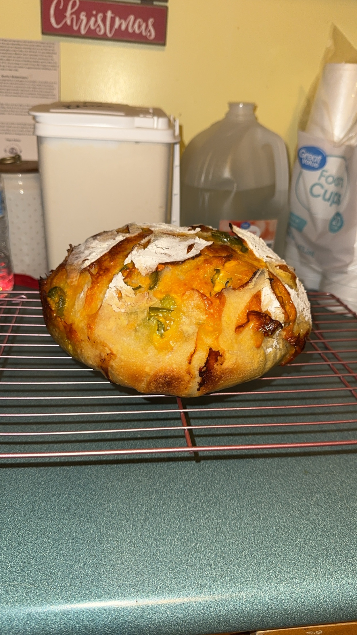 Jalapeño Cheddar Boule