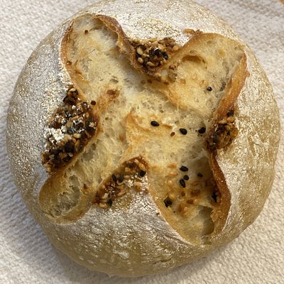 Everything But The Bagel Sourdough Bread 