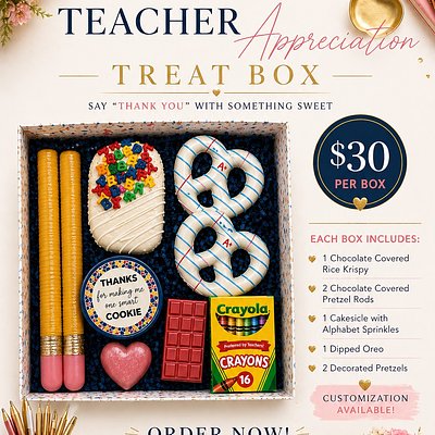 Teacher Appreciation Treat Box 