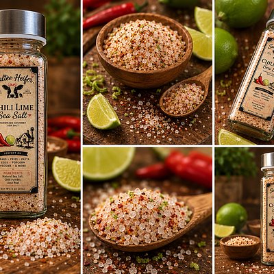 Chili Lime Sea Salt - 4 oz