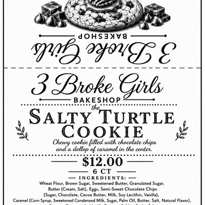 6ct   The Salty Turtle Cookies
