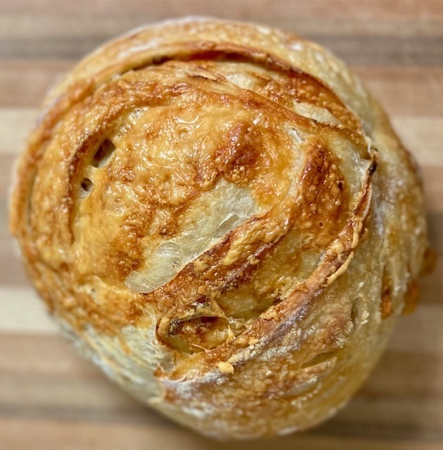 Garlic Parmesan Round