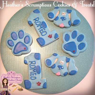 Blue's Clues Birthday Cookies!