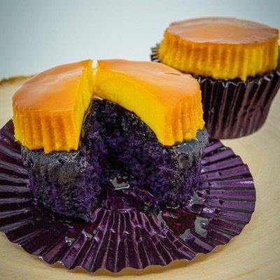 Ube Flan Cupcakes, 1dz