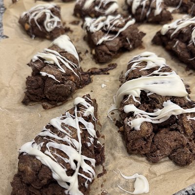 Double Chocolate Sourdough Scones 4ct