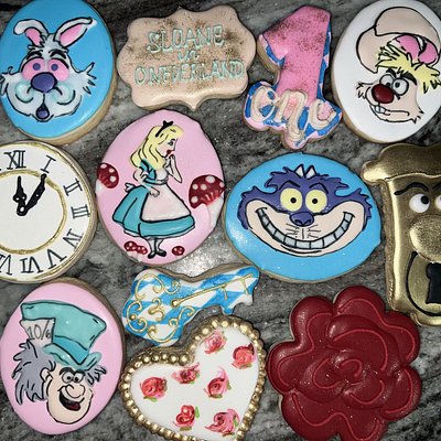 1 Dozen Decorated Sugar Cookies