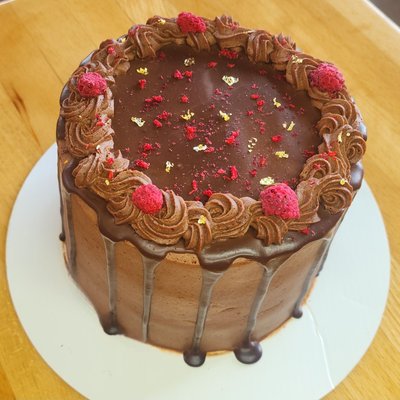 Raspberry Chocolate Ganache