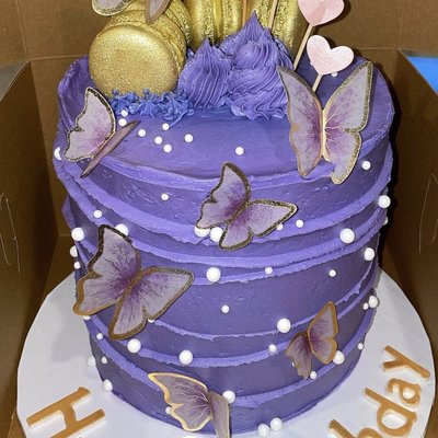 7” Tall Buttercream ~24 Servings
