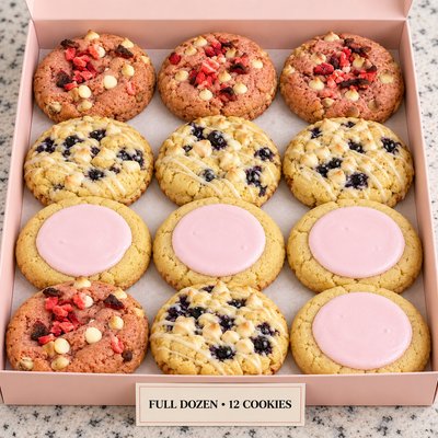 Full Dozen Bakery-Style Muffin Cookies (12 Cookies)