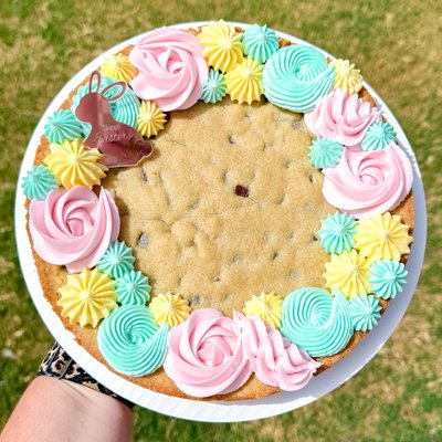 Round Cookie Cake 