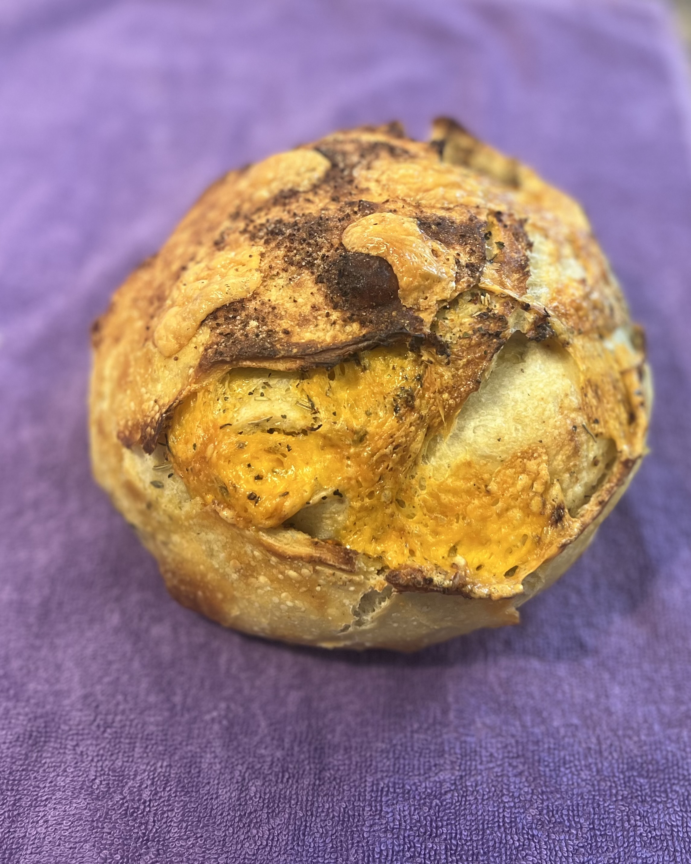 Flavored Boule (round loaf) 