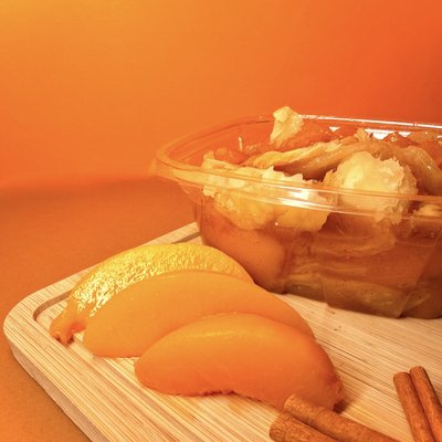 Small Peach Cobbler 