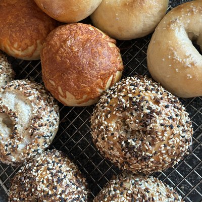 4 Everything But The Bagel Sourdough Bagels 