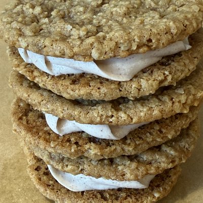 Pumpkin Spice Oatmeal Cream Pies 2 Pack 