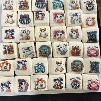 Printed Marshmallows 