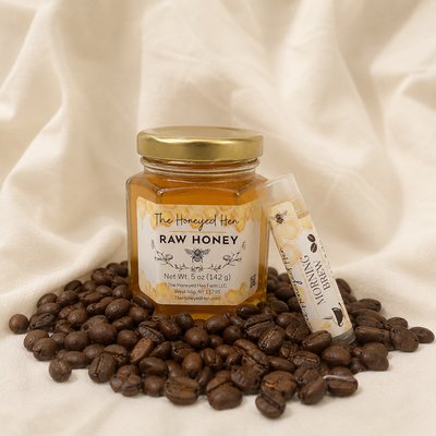 5oz Honey & Lip Balm (any flavor) Bundle