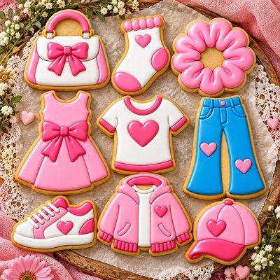 Birthday Celebration Set Cookies #1