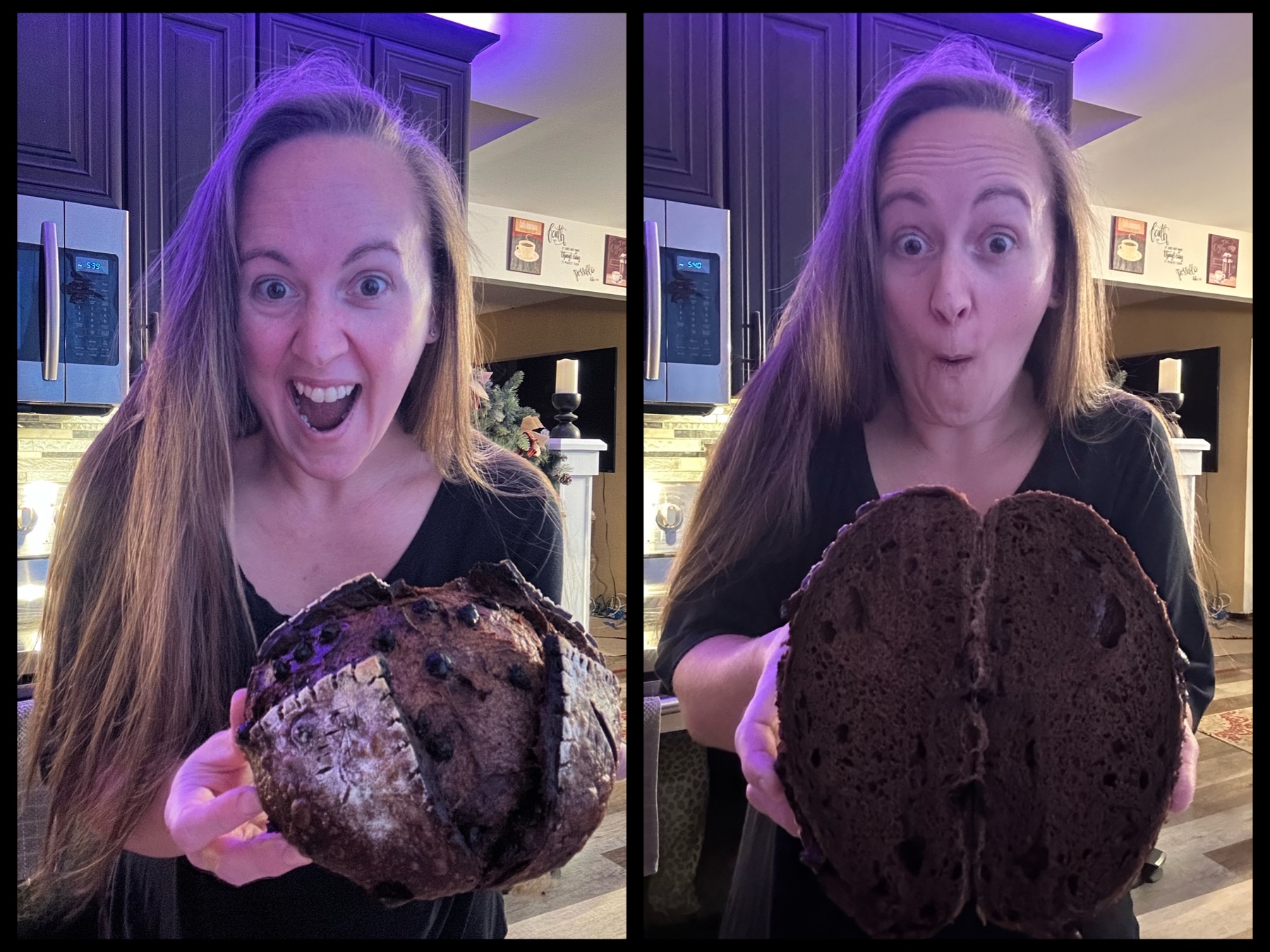 Double Chocolate Sourdough Boule