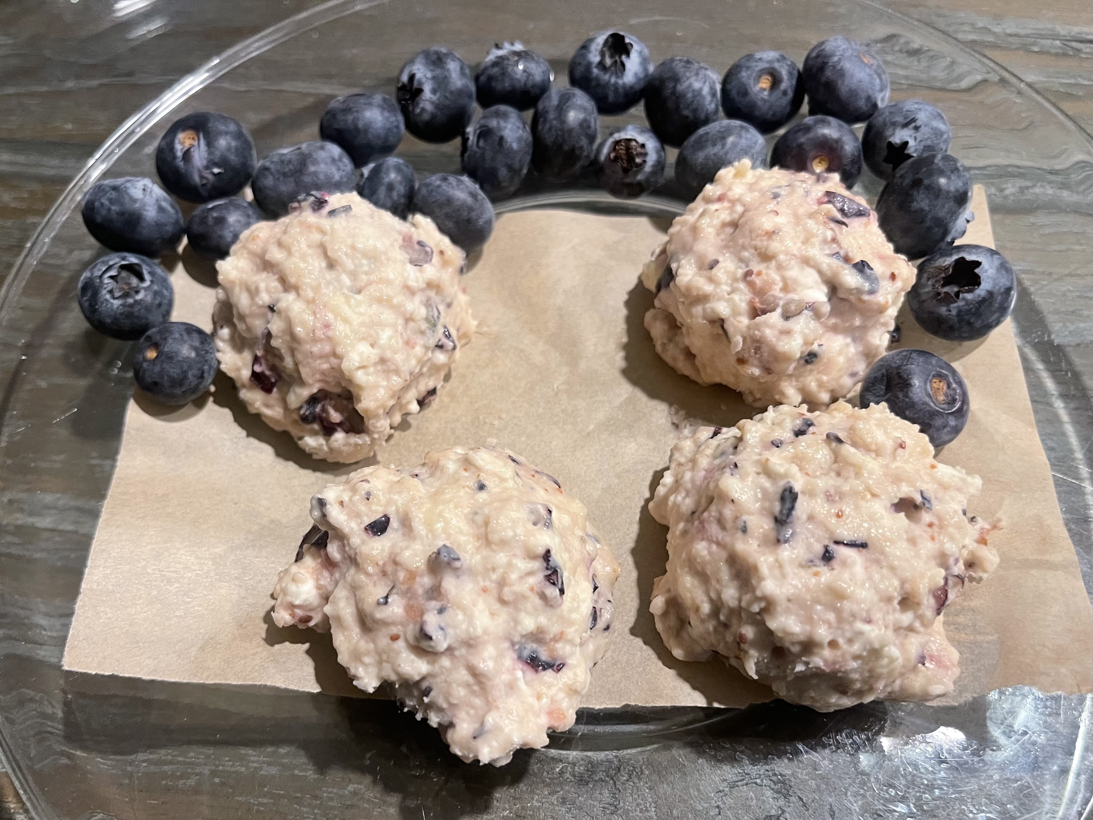 Blueberry Cheesecake Protein Bites