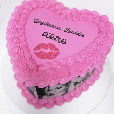10” Cake HEART ONLY