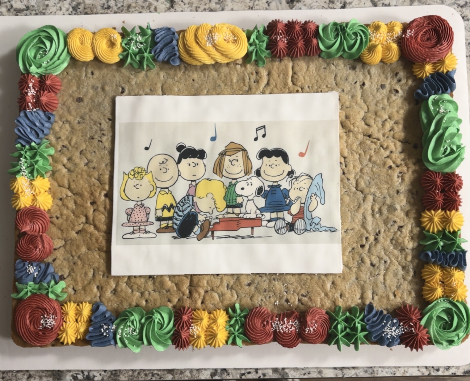 15x21 Cookie Cake