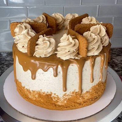Biscoff Cookie Butter Cake 