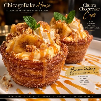Churro Cheesecake Cups