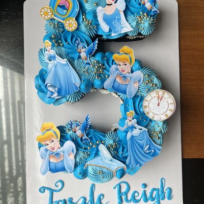Custom themed Number Cake 