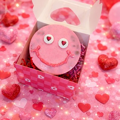 Silly Face Cookie Puck 4”