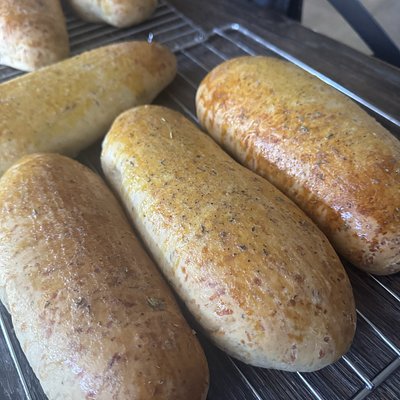 Italian herb & Cheese hoagies
