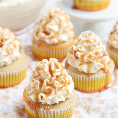 Salted Caramel Cupcake 