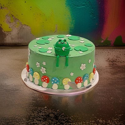 9 In Custom Cake
