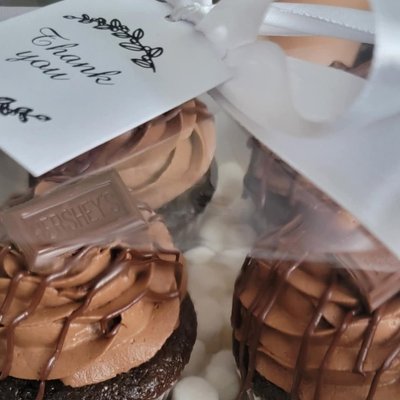 4ct Cupcake Gift Box