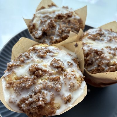 Sourdough Coffee Cake Muffins 