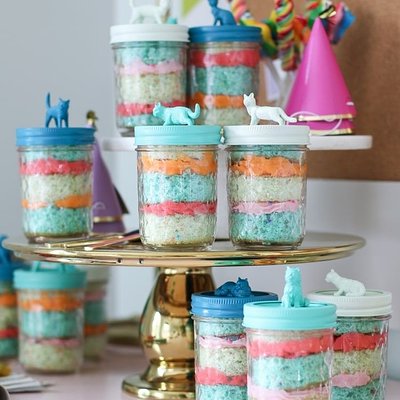 Custom Cake Jars 