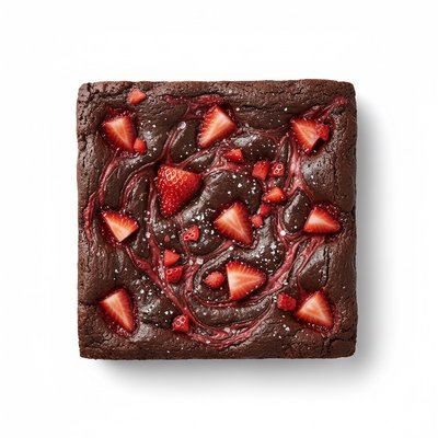 Strawberry Brownies