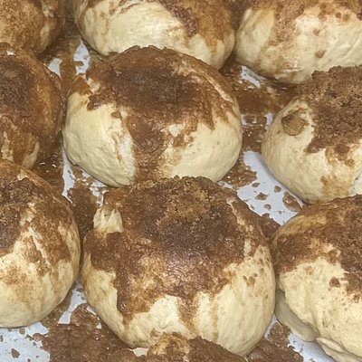 Sourdough Cinnamon Crunch Bagel 