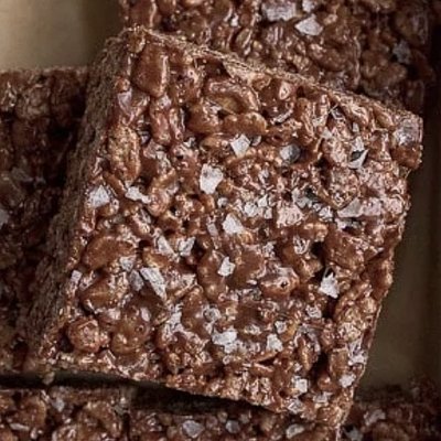 chocolate rice crispy bar 