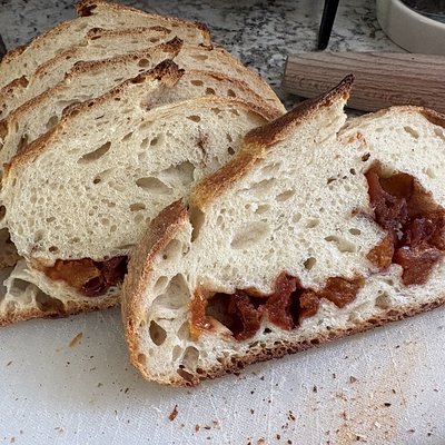 Peach Cobbler Sourdough