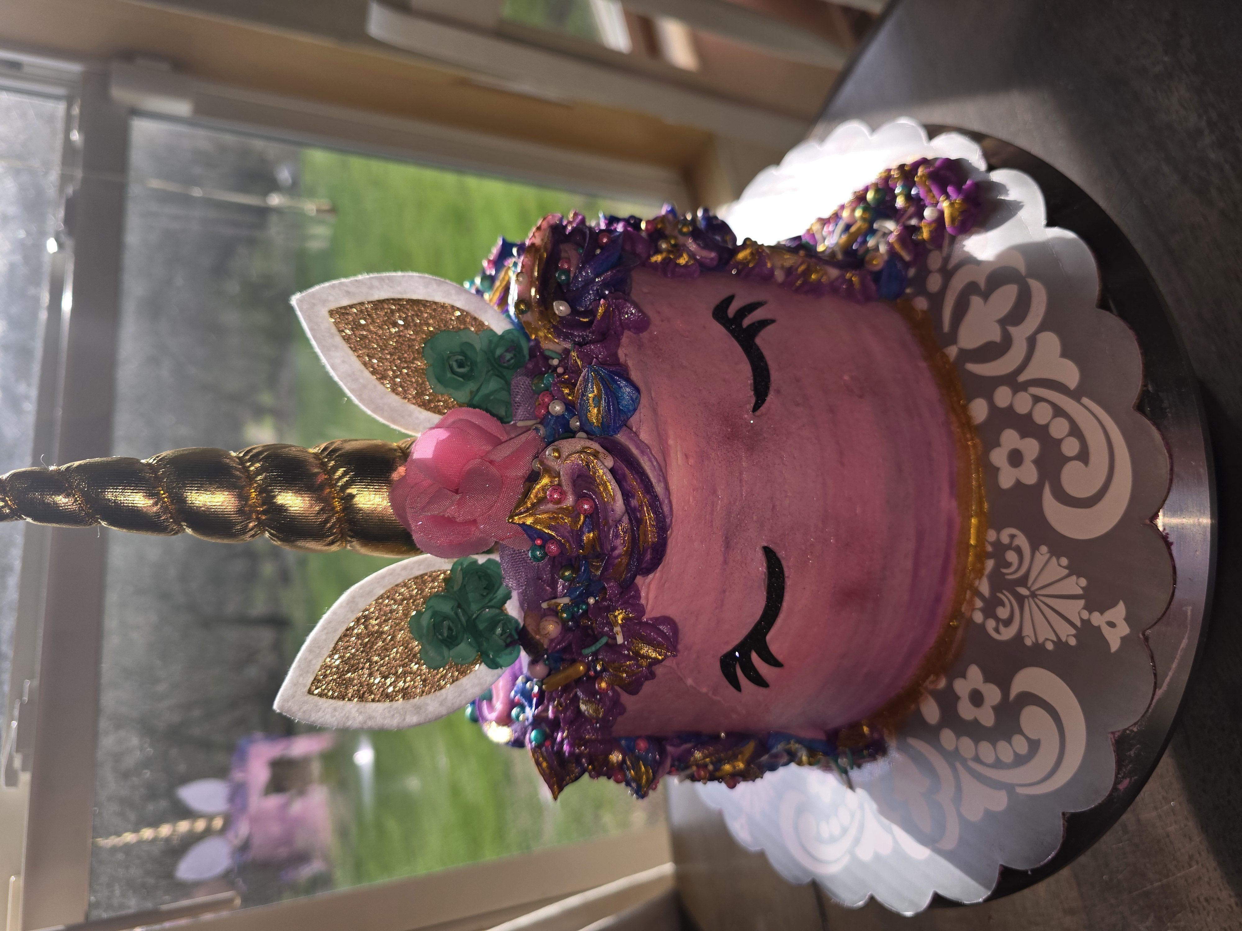 8inch Two Layer One Tier Cake