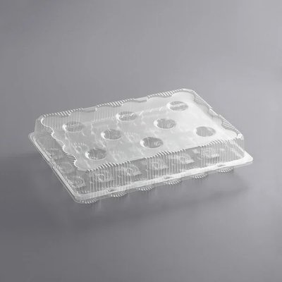 24-Cup Plastic Cupcake Container