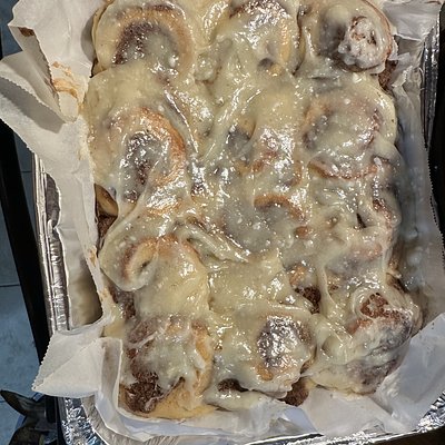 Jumbo Brioche Cinnamon Rolls (half Dozen)