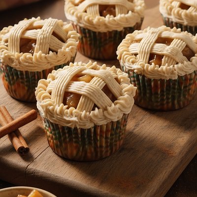 Apple Pie Cupcakes 